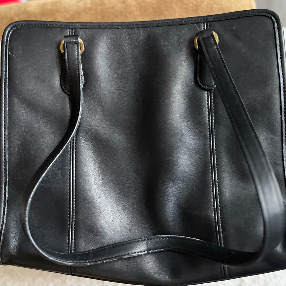 Authentic Coach Black Shoulder Bag Purse